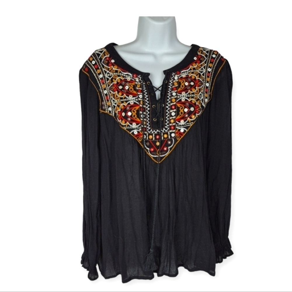California Moonrise Bohemian Embroidered‎